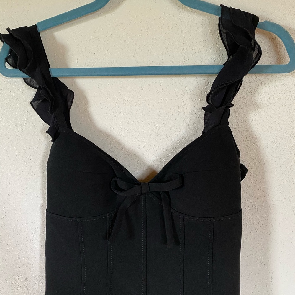 Authentic Moschino Cheap and Chic Sexy Black Dress